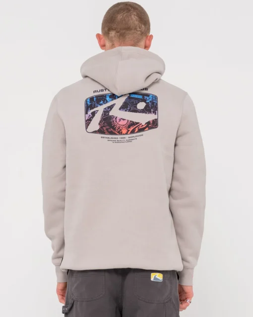 Rusty Advocate Graphic Super Fleece Hoodie | Mens Hoodies & Fleece