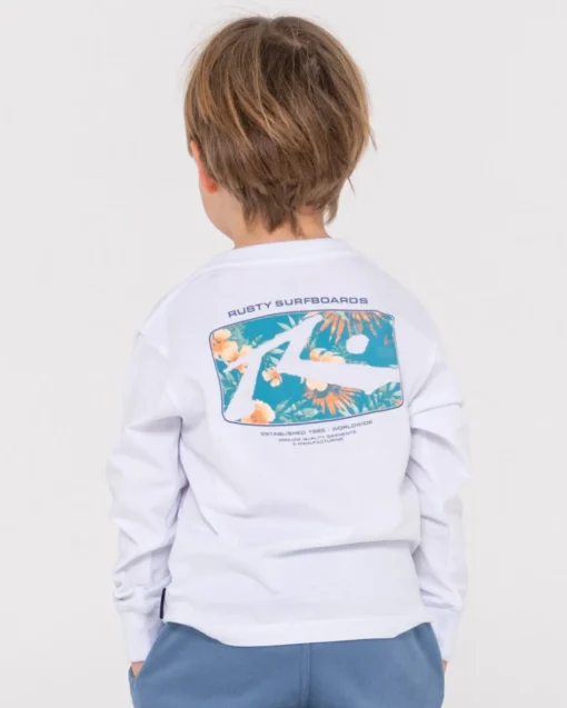 Rusty Advocate Long Sleeve Tee Runts | Kids Tops