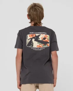 Rusty Advocate Short Sleeve Graphic Tee Boys | Kids Tops
