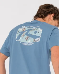 Rusty Advocate Short Sleeve Graphic Tee | Mens Tees