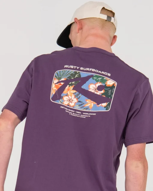 Rusty Advocate Short Sleeve Graphic Tee | Mens Tees