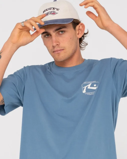 Rusty Advocate Short Sleeve Graphic Tee | Mens Tees