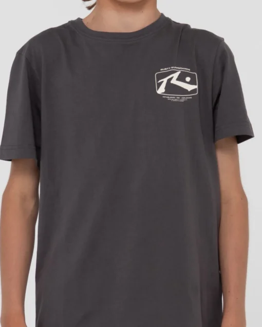Rusty Advocate Short Sleeve Graphic Tee Boys | Kids Tops