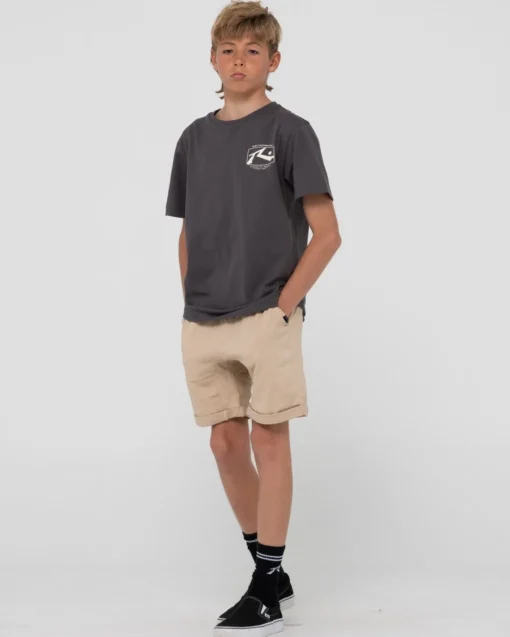 Rusty Advocate Short Sleeve Graphic Tee Boys | Kids Tops