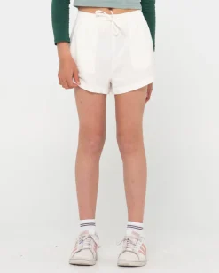 Rusty Alannah Lounge Linen Short Girls | Kids Bottoms
