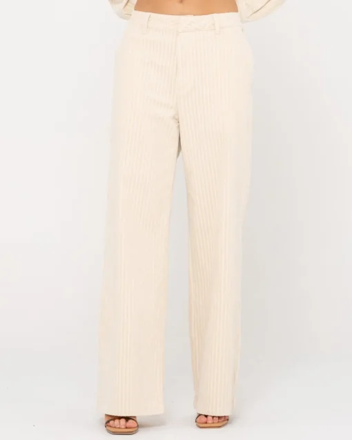Rusty Amanda High Waisted Wide Leg Cord Pant | Womens Pants