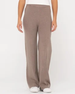 Rusty Amelia High Waisted Wide Leg Knit Pant | Womens Pants