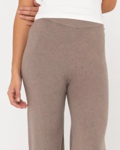 Rusty Amelia High Waisted Wide Leg Knit Pant | Womens Pants