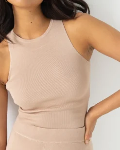 Rusty Amelia Knit Tank | Womens Tees & Tanks