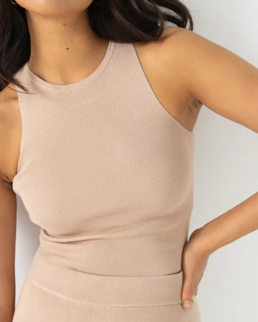 Rusty Amelia Knit Tank | Womens Tees & Tanks