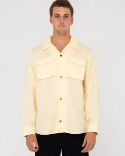 Rusty Badman Ting Long Sleeve Shirt | Mens Shirts