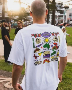 Rusty Beach Burrito X Tee | Mens Tees