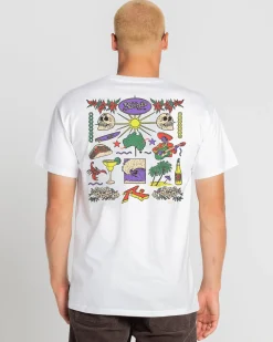 Rusty Beach Burrito X Tee | Mens Tees