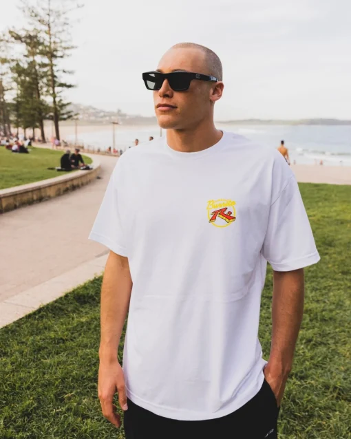 Rusty Beach Burrito X Tee | Mens Tees