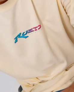 Rusty Before Crowds All In Oversized Graphic Tee | Mens Tees