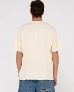 Rusty Before Crowds All In Oversized Graphic Tee | Mens Tees