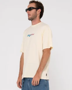 Rusty Before Crowds All In Oversized Graphic Tee | Mens Tees