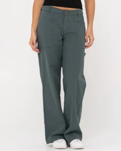 Rusty Billie Low Rise Carpenter Ripstop Pant | Womens Pants