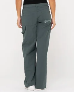 Rusty Billie Low Rise Carpenter Ripstop Pant | Womens Pants