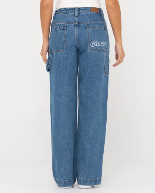 Rusty Billie Low Rise Denim Carpenter Jean | Womens Pants