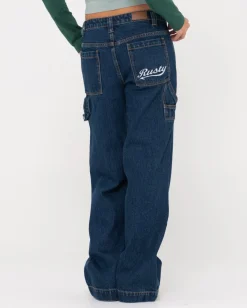 Rusty Billie Low Rise Denim Carpenter Jean | Womens Pants