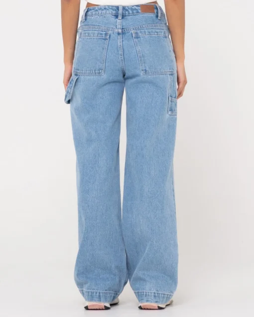 Rusty Billie Low Rise Denim Carpenter Jean | Womens Pants