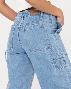 Rusty Billie Low Rise Denim Carpenter Jean | Womens Pants