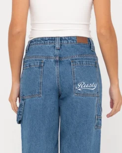 Rusty Billie Low Rise Denim Carpenter Jean | Womens Pants