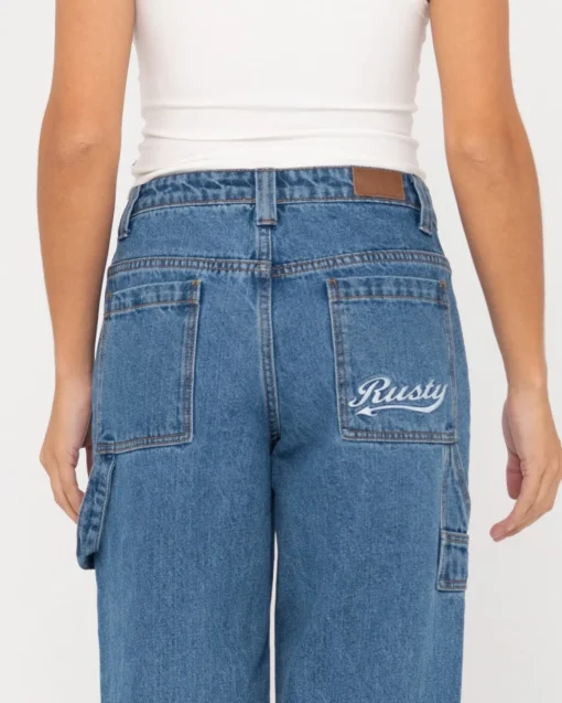 Rusty Billie Low Rise Denim Carpenter Jean | Womens Pants