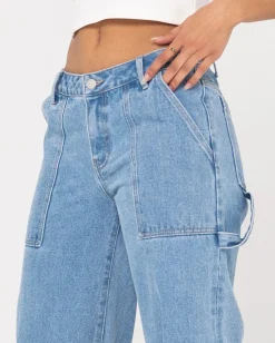 Rusty Billie Low Rise Denim Carpenter Jean | Womens Pants