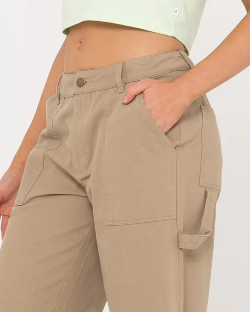 Rusty Billie Mid Rise Carpenter Pant | Womens Pants
