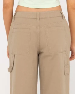 Rusty Billie Mid Rise Carpenter Pant | Womens Pants