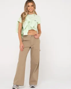 Rusty Billie Mid Rise Carpenter Pant | Womens Pants