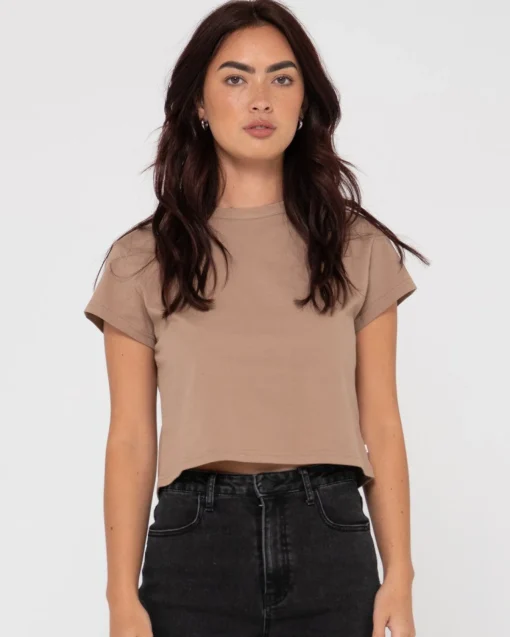 Rusty Blanks Baby Tee | Womens Tees & Tanks