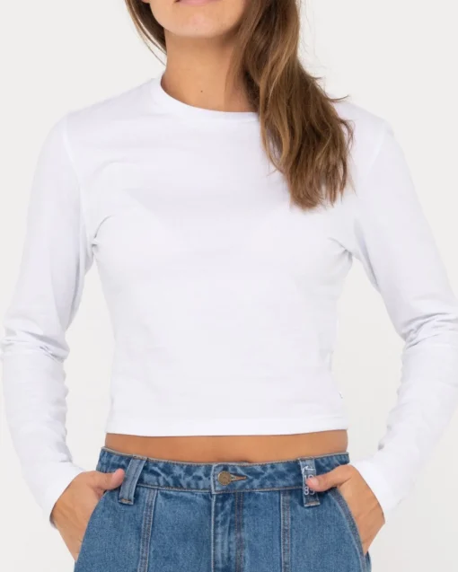 Rusty Blanks Long Sleeve Skimmer Tee | Womens Tees & Tanks