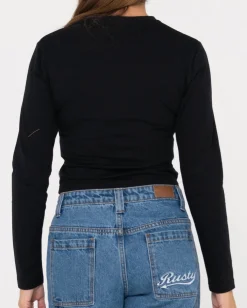 Rusty Blanks Long Sleeve Skimmer Tee | Womens Tees & Tanks