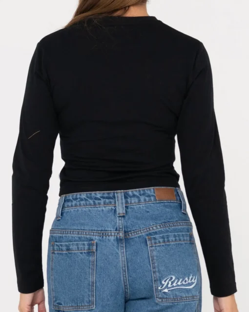 Rusty Blanks Long Sleeve Skimmer Tee | Womens Tees & Tanks