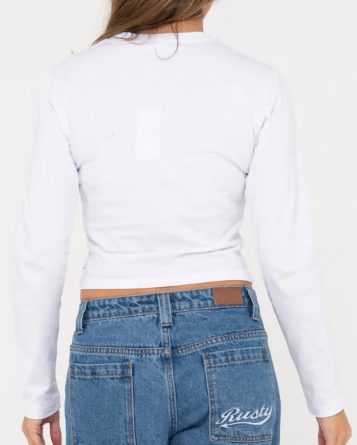 Rusty Blanks Long Sleeve Skimmer Tee | Womens Tees & Tanks
