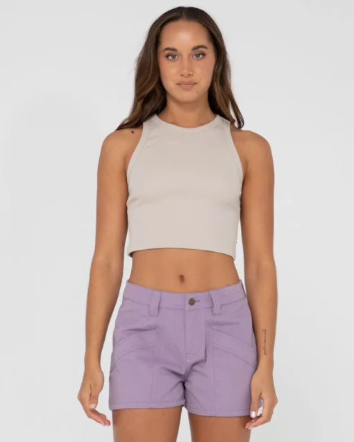 Rusty Blanks Racer Tank Top | Womens Tees & Tanks