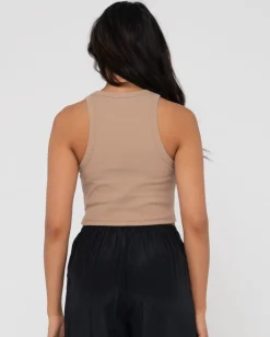 Rusty Blanks Racer Tank Top | Womens Tees & Tanks