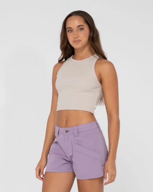 Rusty Blanks Racer Tank Top | Womens Tees & Tanks