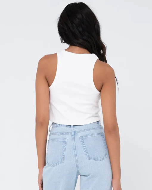 Rusty Blanks Racer Tank Top | Womens Basics From 2 For $50*