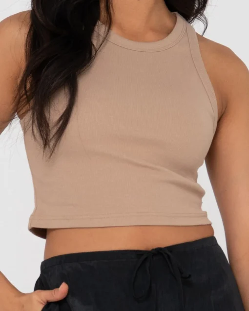 Rusty Blanks Racer Tank Top | Womens Tees & Tanks
