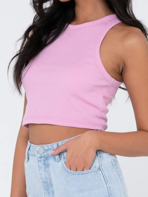 Rusty Blanks Racer Tank Top | Womens Tees & Tanks