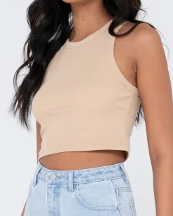 Rusty Blanks Racer Tank Top | Womens Tees & Tanks