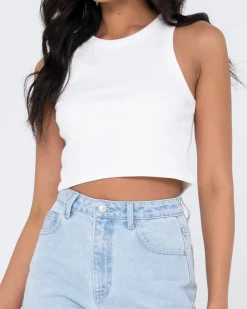 Rusty Blanks Racer Tank Top | Womens Basics From 2 For $50*