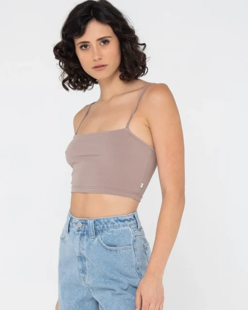 Rusty Blanks Slim Fit Cami | Womens Fashion Tops