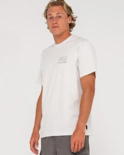 Rusty Boxed Out Short Sleeve Graphic Tee | Mens Tees