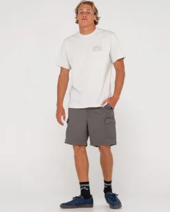 Rusty Boxed Out Short Sleeve Graphic Tee | Mens Tees