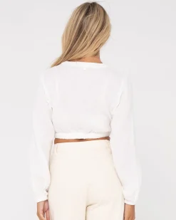 Rusty Brighton Long Sleeve Top | Womens Fashion Tops